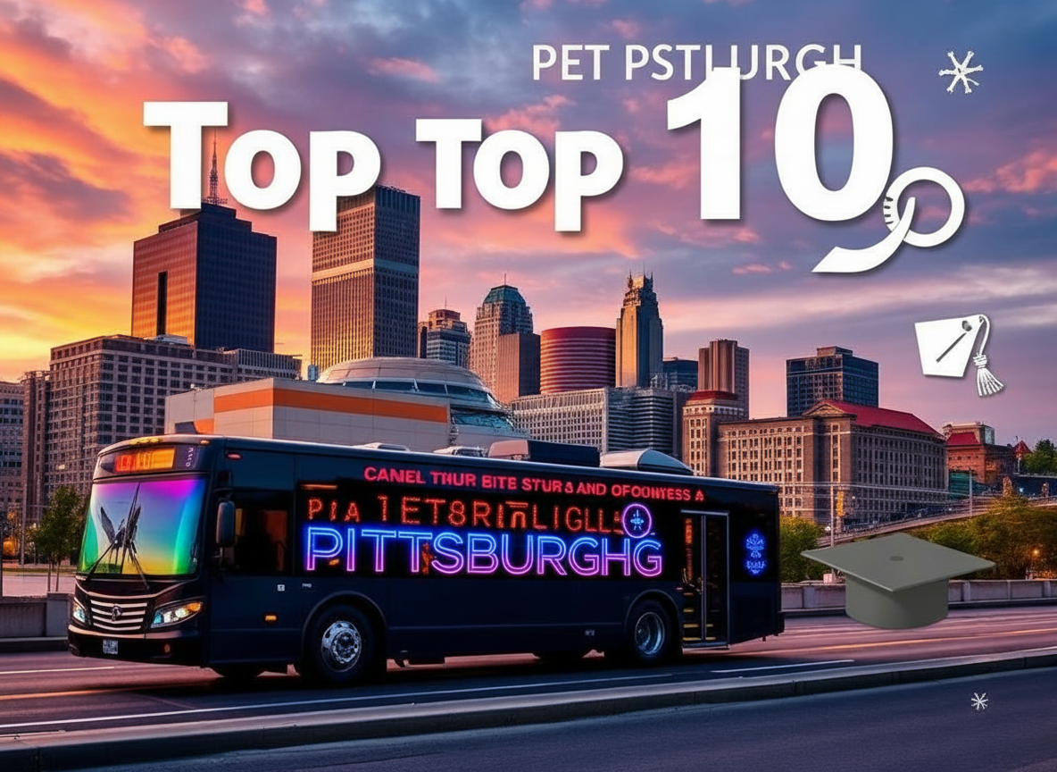 Top 10 Events to Book a Party Bus For in Pittsburgh