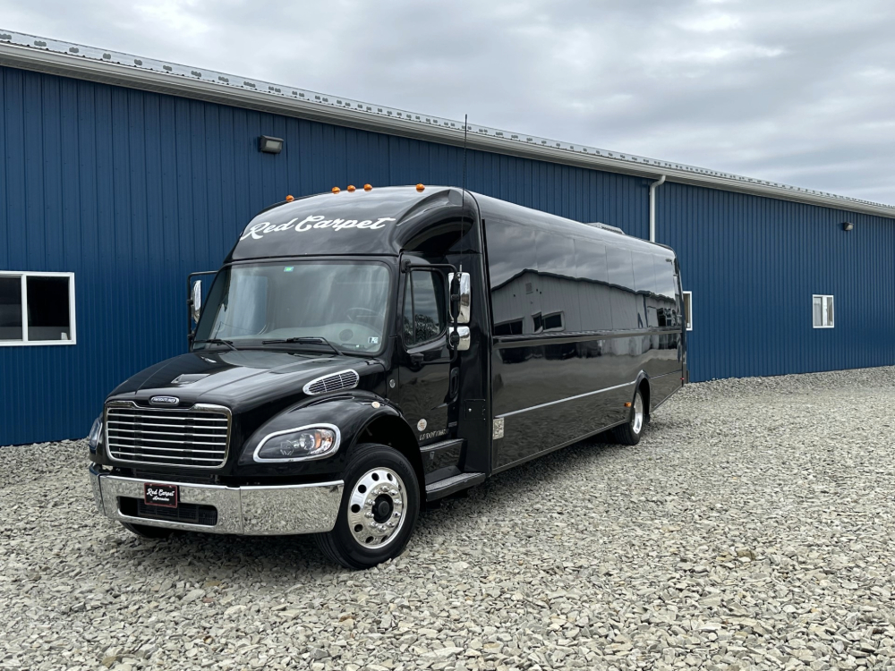 24 Passenger Party Bus exterior view